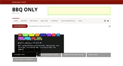 Desktop Screenshot of bbqonly.com